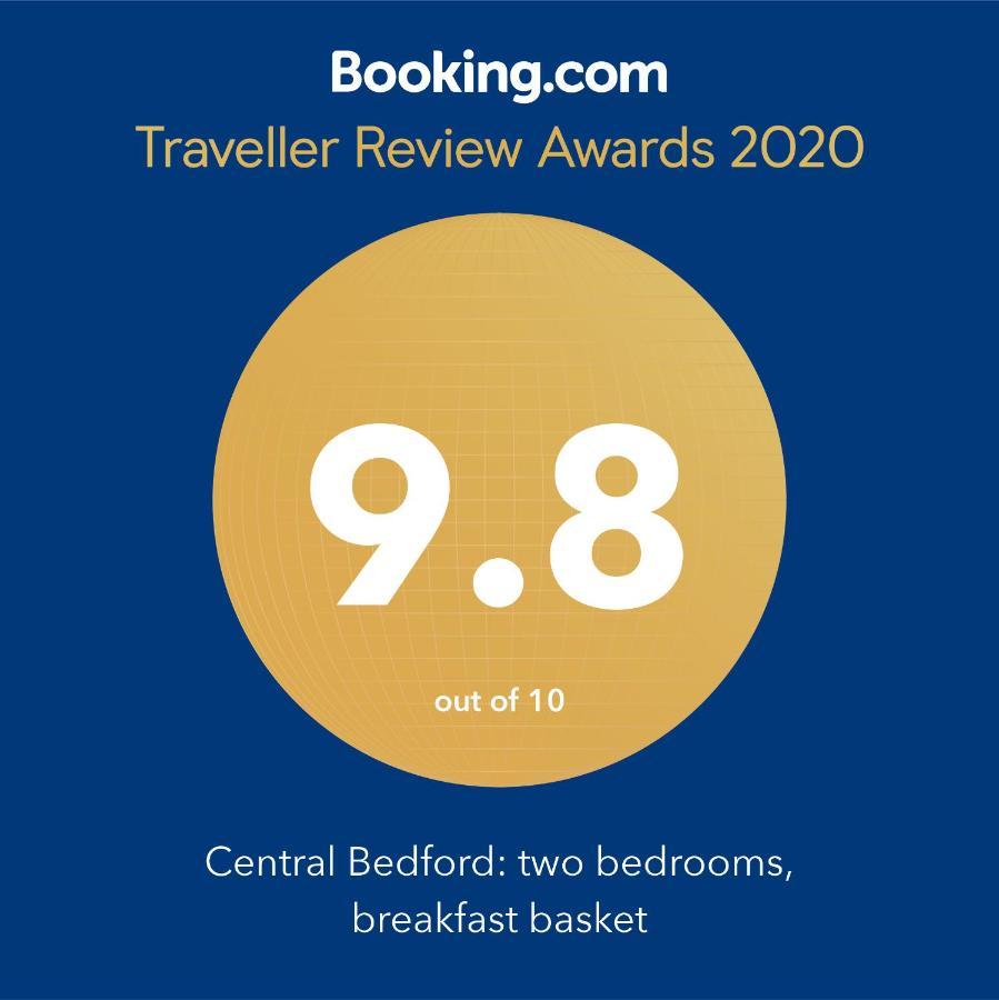 Central Bedford: Two Bedrooms, Breakfast Basket المظهر الخارجي الصورة